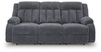 Observation Power Reclining Sofa with Drop Down Table - Bargain Furniture (Detroit, MI)