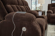 Observation Power Reclining Loveseat with Console - Bargain Furniture (Detroit, MI)