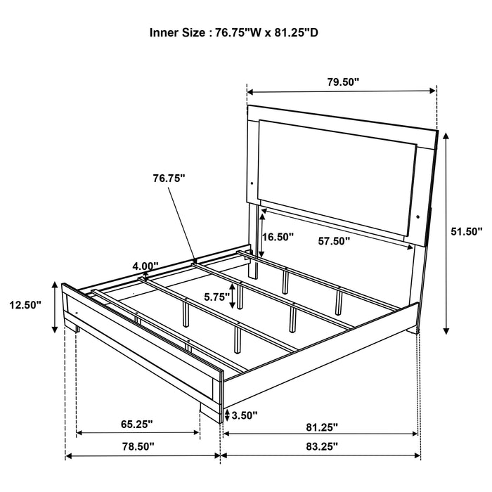 Hyland 4 Pc Bedroom Set