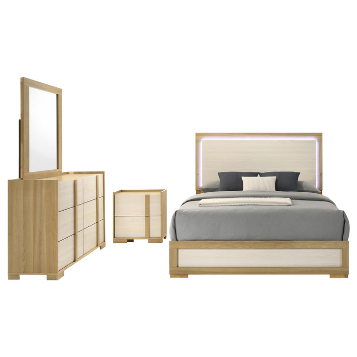 Hyland 4 & 5 Piece Bedroom Set E.King & Queen - Bargain Furniture (Detroit, MI)