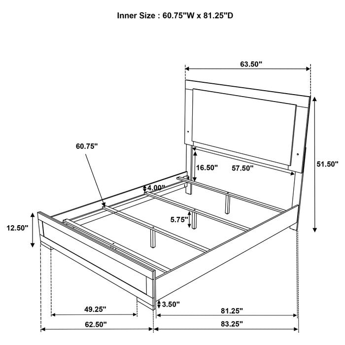 Hyland Eastern King & Queen Bed - Bargain Furniture (Detroit, MI)