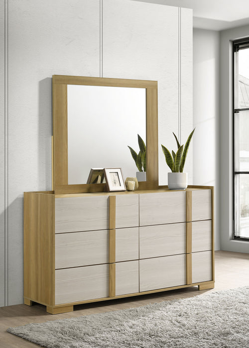 Hyland Dresser With Mirror - Bargain Furniture (Detroit, MI)