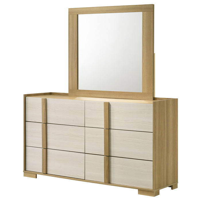 Hyland Dresser With Mirror - Bargain Furniture (Detroit, MI)