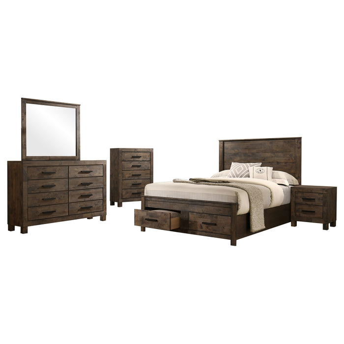 Woodmont 4 & 5 Piece E.King, Queen, & Cal;.King Bedroom Sets - Bargain Furniture (Detroit, MI)