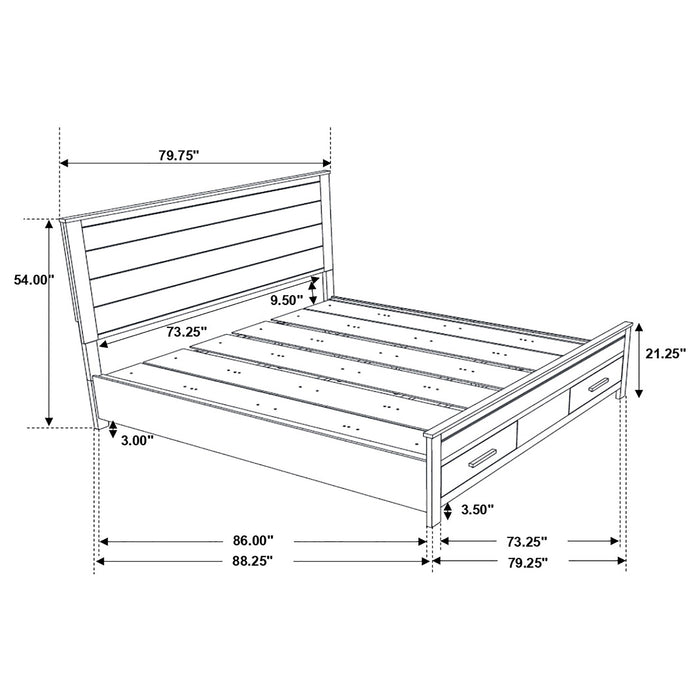 Woodmont 4 & 5 Piece E.King, Queen, & Cal;.King Bedroom Sets - Bargain Furniture (Detroit, MI)