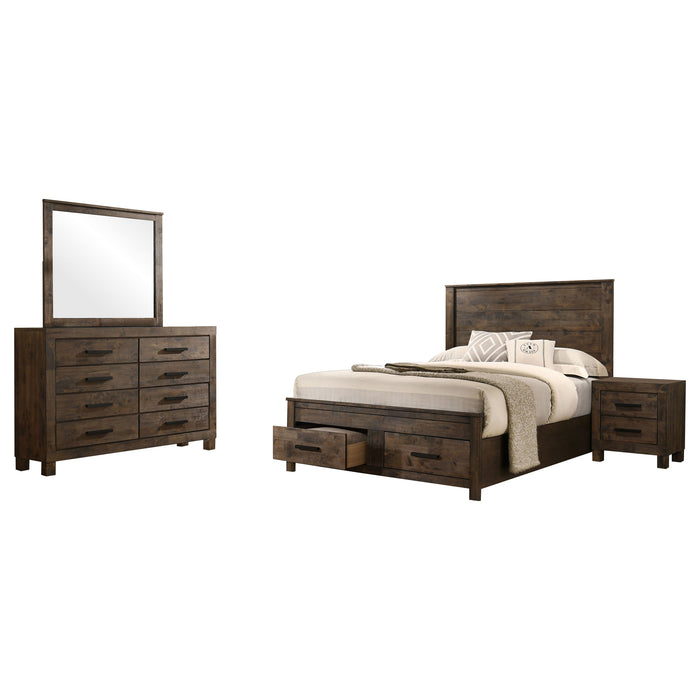 Woodmont 4 & 5 Piece E.King, Queen, & Cal;.King Bedroom Sets - Bargain Furniture (Detroit, MI)