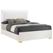Marceline Beds White & Black Eastren King, Full, Twin, & Queen - Bargain Furniture (Detroit, MI)