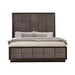 Durango California King, Eastren King, & Queen Upholstered Bed Smoked Peppercorn and Grey - Bargain Furniture (Detroit, MI)