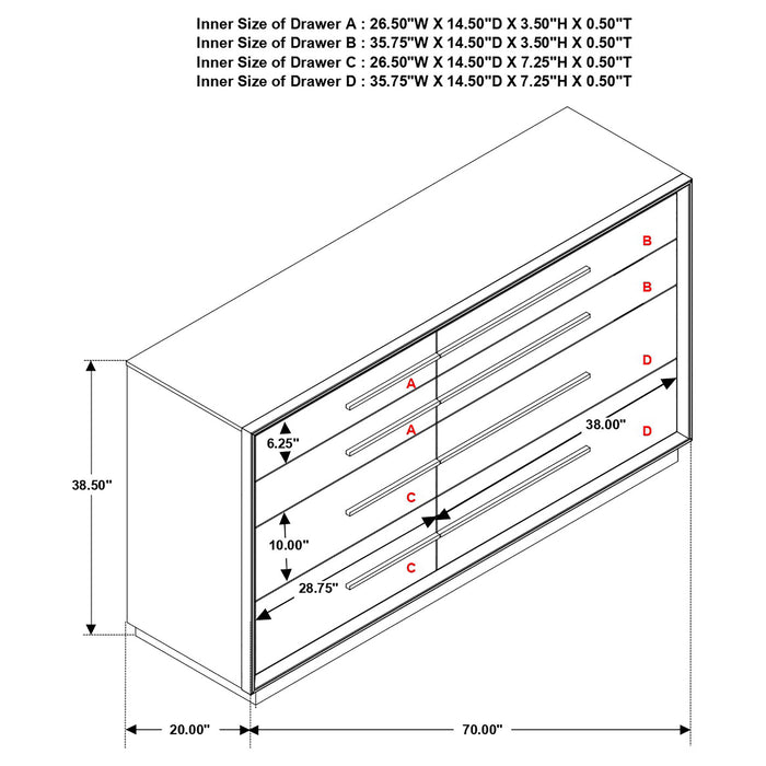 Durango Bedroom Set - Bargain Furniture (Detroit, MI)