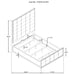 Durango California King, Eatren King, & Queen Bed - Bargain Furniture (Detroit, MI)