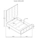 Durango 4 & 5 Piece E.King, Cal.King & Queen Bedroom Set - Bargain Furniture (Detroit, MI)