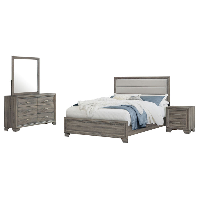 Wright 4 Pc & 5 Pc Bedroom Set - Bargain Furniture (Detroit, MI)