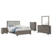 Wright 4 Pc & 5 Pc Bedroom Set - Bargain Furniture (Detroit, MI)