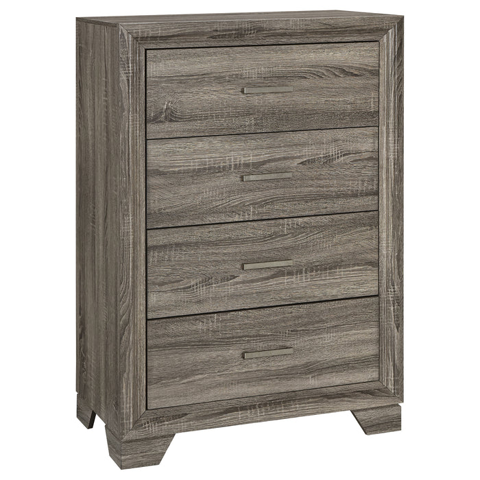 Wright 4 Pc & 5 Pc Bedroom Set - Bargain Furniture (Detroit, MI)