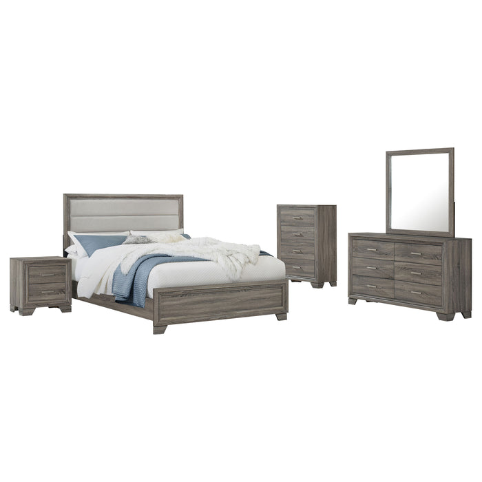 Wright 4 Pc & 5 Pc Bedroom Set - Bargain Furniture (Detroit, MI)