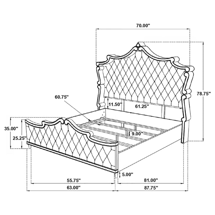 Antonella Beds - Bargain Furniture (Detroit, MI)