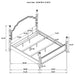 Andover California King, Queen, & E.King Bed - Bargain Furniture (Detroit, MI)