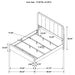 Amsbury California King, E.King, & Queen Bed - Bargain Furniture (Detroit, MI)