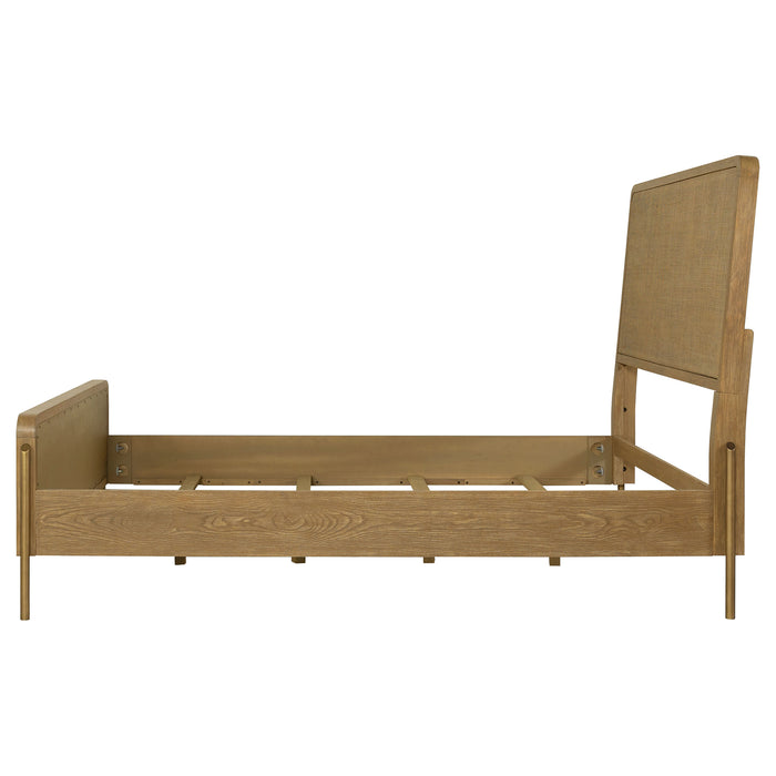 Arini Upholstered Panel Bed - Bargain Furniture (Detroit, MI)