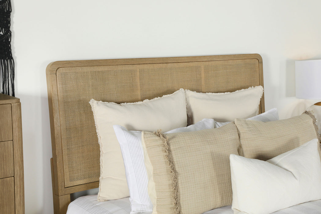 Arini Upholstered Panel Bed - Bargain Furniture (Detroit, MI)