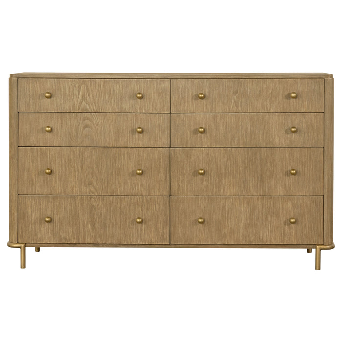 Arini Bedroom Set Beige - Bargain Furniture (Detroit, MI)