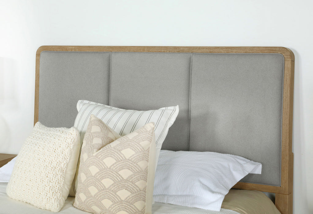 Arini Upholstered Panel Bed - Bargain Furniture (Detroit, MI)