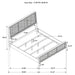 Arini Eastern King & Twin Bed - Bargain Furniture (Detroit, MI)