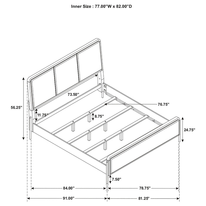 Arini Eastern King & Twin Bed - Bargain Furniture (Detroit, MI)