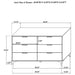Kendall Bedroom Sets - Bargain Furniture (Detroit, MI)