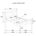 Wilkes Eastern King, Cal.King, Full, Twin, & Queen Bed - Bargain Furniture (Detroit, MI)