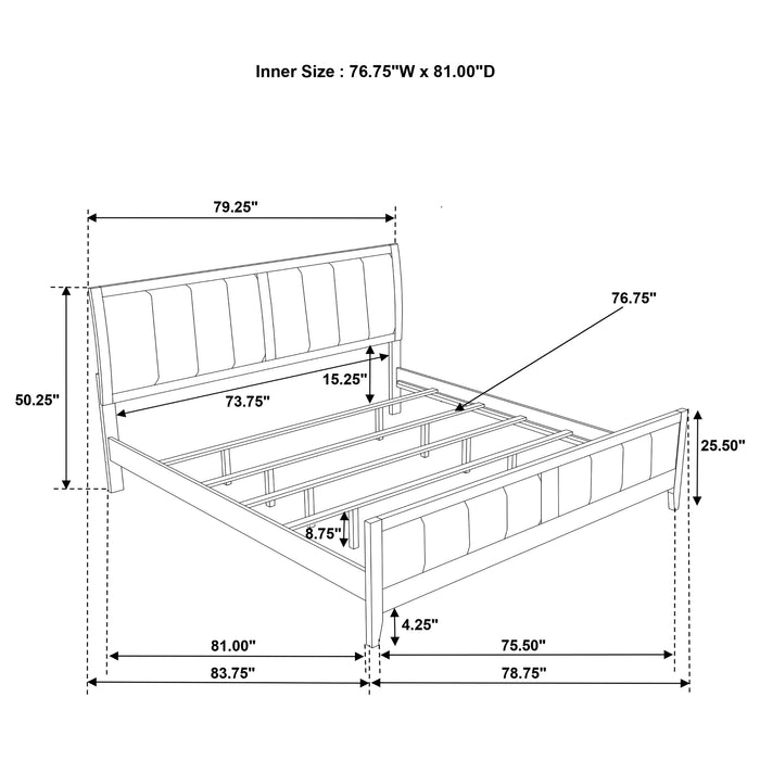 Wilkes Eastern King, Cal.King, Full, Twin, & Queen Bed - Bargain Furniture (Detroit, MI)