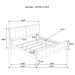 Wilkes Eastern King, Cal.King, Full, Twin, & Queen Bed - Bargain Furniture (Detroit, MI)