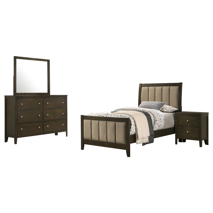 Wilkes 4 & 5 Piece E.King, Queen, Twin, & Full Bedroom Set - Bargain Furniture (Detroit, MI)