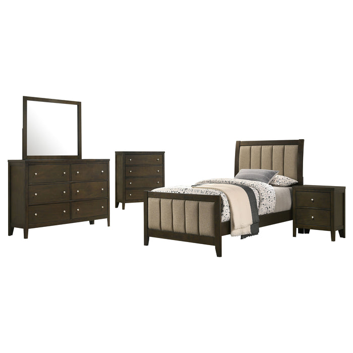 Wilkes 4 & 5 Piece E.King, Queen, Twin, & Full Bedroom Set - Bargain Furniture (Detroit, MI)