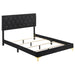 Kendall Panel Bed Black - Bargain Furniture (Detroit, MI)