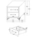 Lucia 4 & 5 Piece Bedroom Set King & Queen Beige & Grey - Bargain Furniture (Detroit, MI)