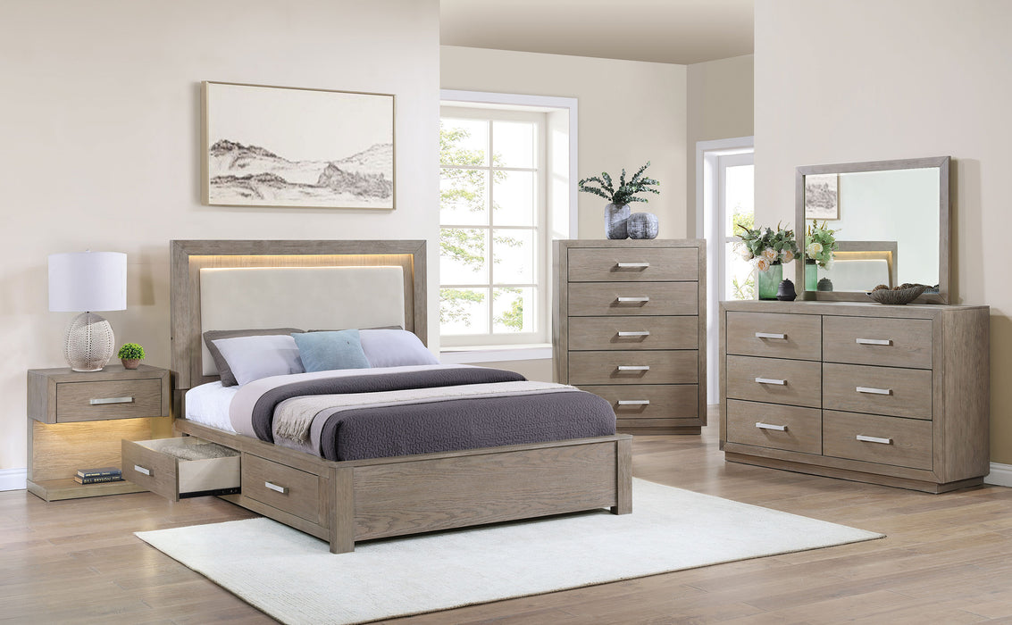 Kenora California King, E.king, & Queen Bed - Bargain Furniture (Detroit, MI)