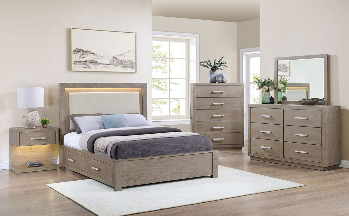 Kenora 4 & 5 Piece Bedroom Set E.King, Queen, & Cal.king - Bargain Furniture (Detroit, MI)