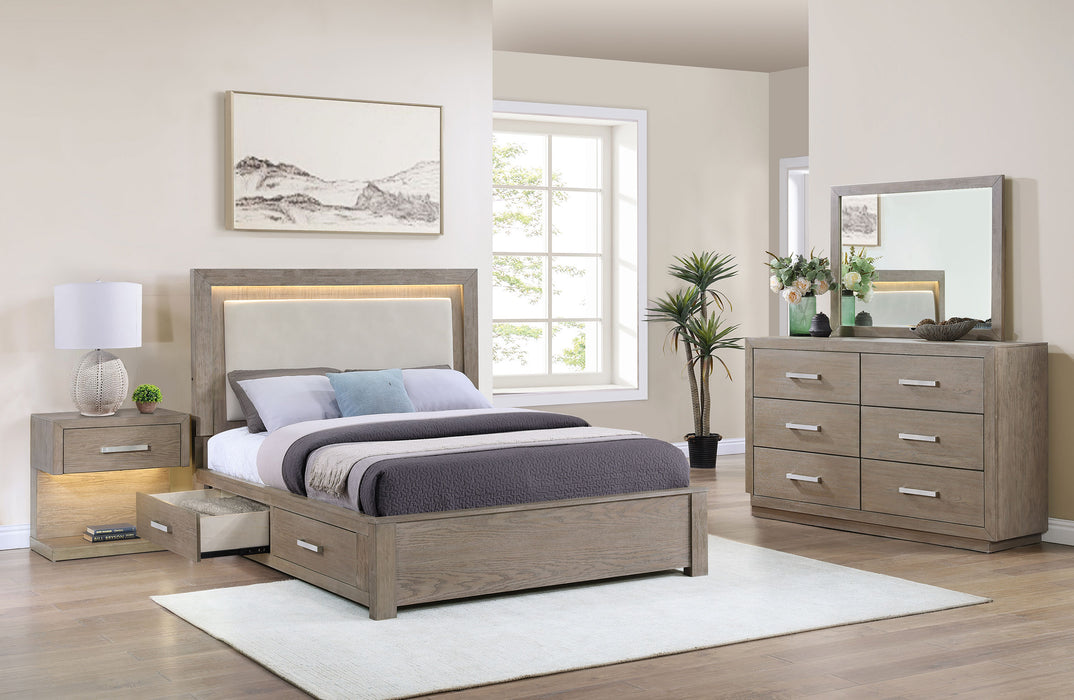 Kenora 4 & 5 Piece Bedroom Set E.King, Queen, & Cal.king - Bargain Furniture (Detroit, MI)