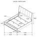 Granada 4 & 5 Piece Bedroom Set E.King, Cal.King & Queen - Bargain Furniture (Detroit, MI)
