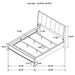 Granada 4 & 5 Piece Bedroom Set E.King, Cal.King & Queen - Bargain Furniture (Detroit, MI)