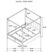 Gran Park 4 & 5 Piece Bedroom Set E.King, Queen, & Cal.King - Bargain Furniture (Detroit, MI)