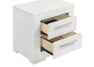 Ives 4 & 5 Piece Bedroom Set E.king & Queen White & Grey - Bargain Furniture (Detroit, MI)