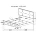 Olivia 4 & 5 Piece Bedroom Set E.King, Queen, & Cal.King - Bargain Furniture (Detroit, MI)