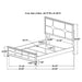 Olivia 4 & 5 Piece Bedroom Set E.King, Queen, & Cal.King - Bargain Furniture (Detroit, MI)