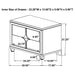 Olivia 4 & 5 Piece Bedroom Set E.King, Queen, & Cal.King - Bargain Furniture (Detroit, MI)
