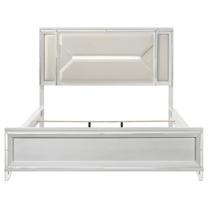 Marmore California King, E.King, & Queen Bed - Bargain Furniture (Detroit, MI)