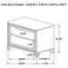 Marmore 4 & 5 Pc E.king, Cal.king, & Queen Bedroom Set - Bargain Furniture (Detroit, MI)