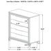 Marmore 4 & 5 Pc E.king, Cal.king, & Queen Bedroom Set - Bargain Furniture (Detroit, MI)