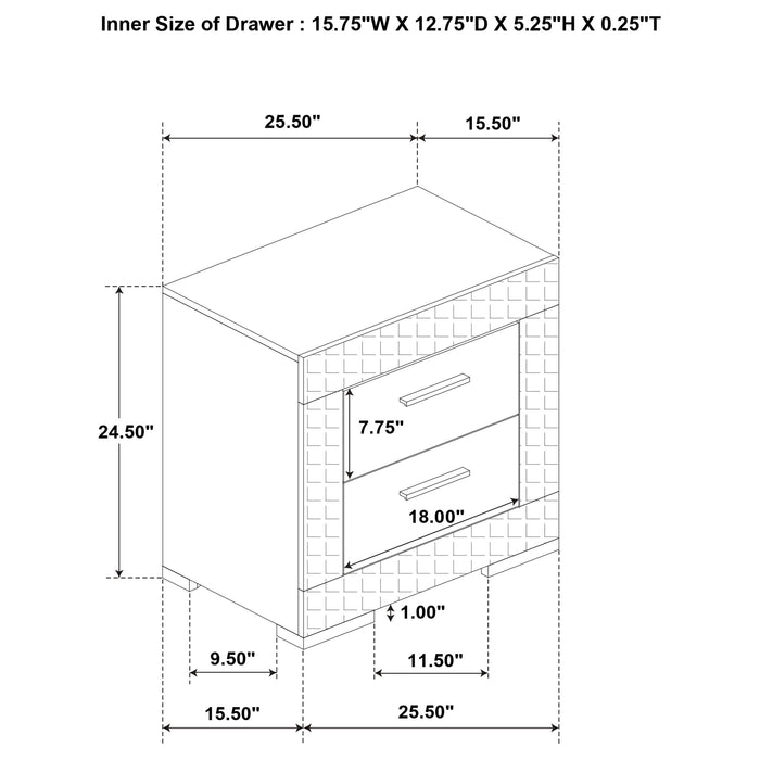 Ives Nightstands - Bargain Furniture (Detroit, MI)